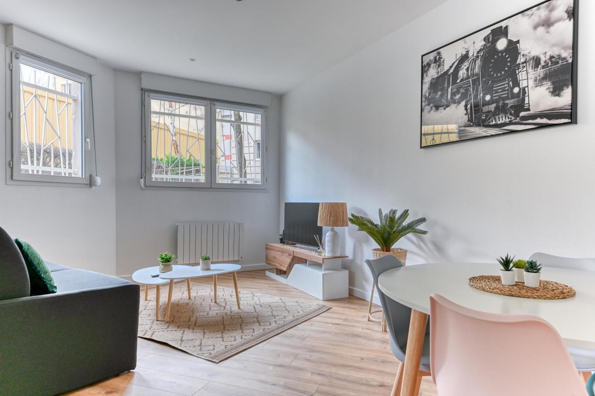 Appartamento L'Escale Balzac Villeurbanne Esterno foto